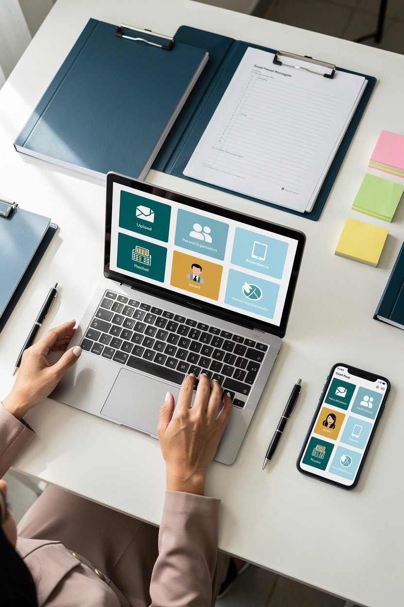 ابي موقع ارفع ملفاتي فيه - خدمات إدارة مدرسية متكاملة في الرياض